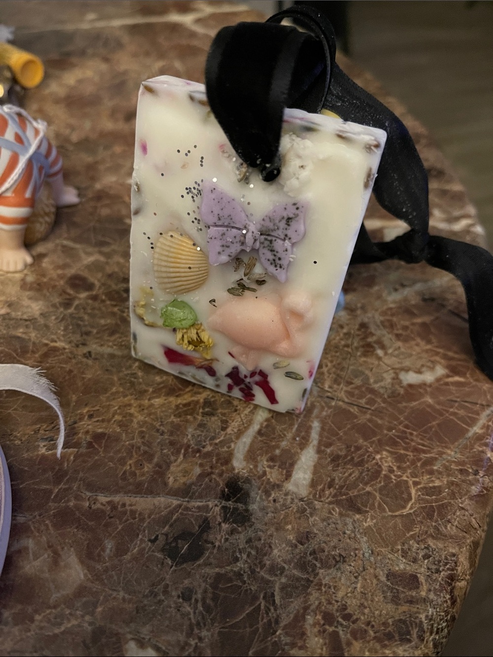 Handmade Lavender Butterfly Scented Wax Sachets